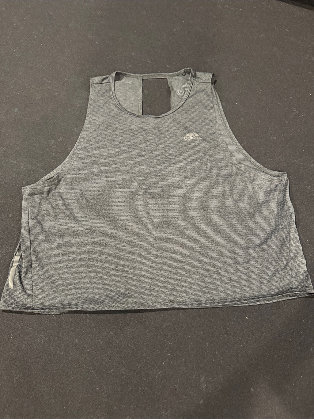 Adidas Women's Heather Gray Athletic Tank